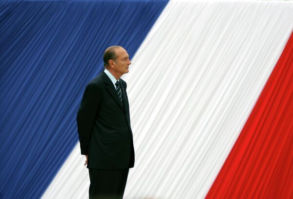 Президент Франции Жак Ширак. 2006 год