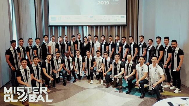 Участники конкурса Mister Global 2019