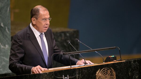 LIVE: Выступление Сергея Лаврова на заседании Генеральной Ассамблеи ООН 