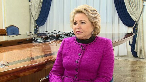 Матвиенко разочарована бездействием Зеленского на посту президента