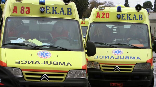 Машины скорой помощи в Греции
