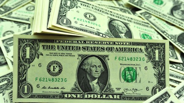 Банкноты номиналом один доллар США