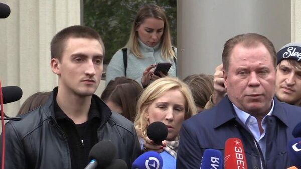 Комментарии Павла Устинова и его адвоката после заседания суда
