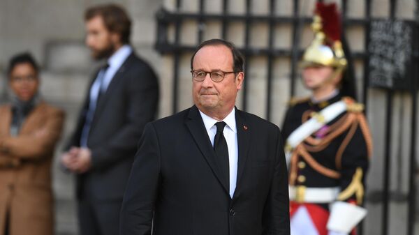 Экс-президент Франции Франсуа Олланд