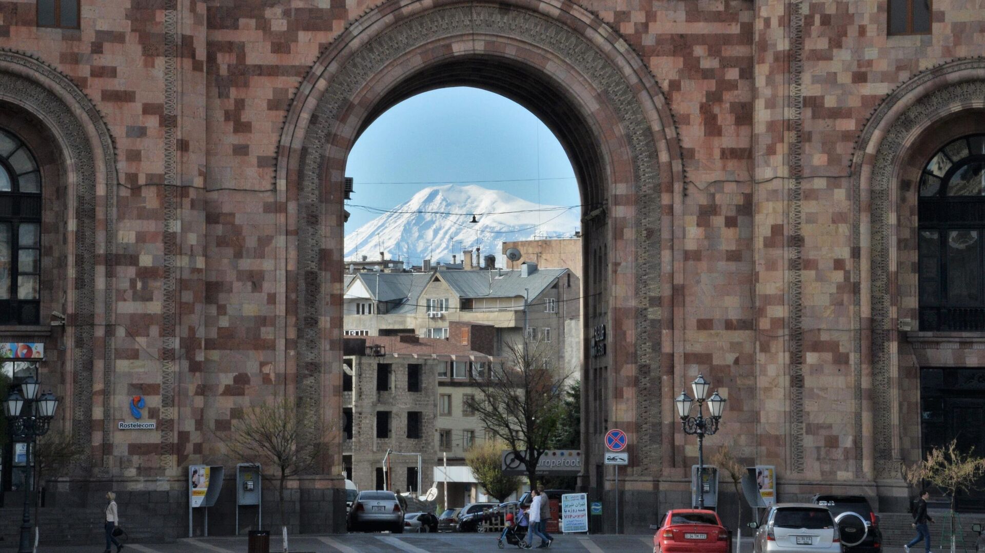 Гора Арарат со стороны Армении  - РИА Новости, 1920, 19.11.2020
