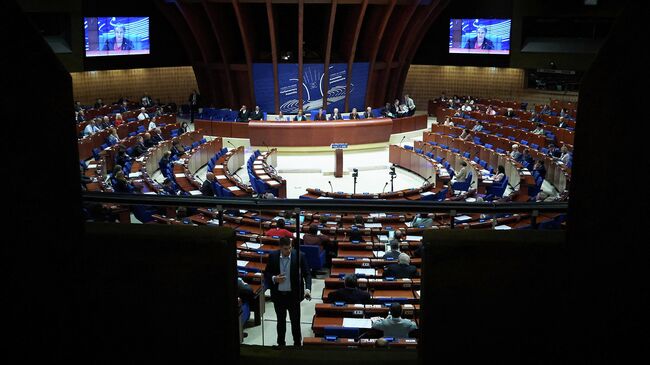 Заседание Парламентской ассамблеи Совета Европы. 30 сентября 2019