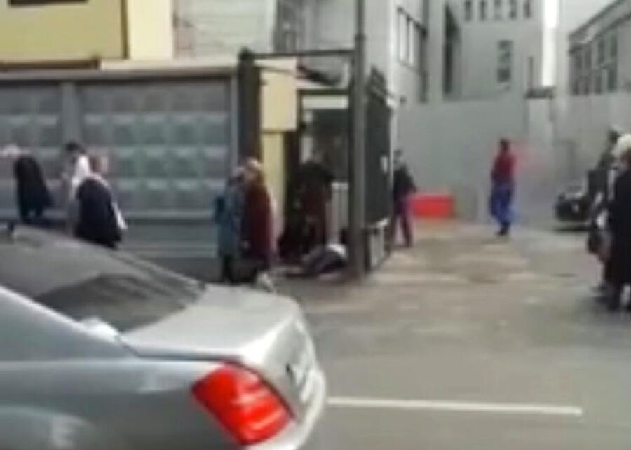 Место нападения на сотрудника СК России в Москве