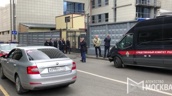 Обстановка на месте нападения на сотрудника СК в Москве