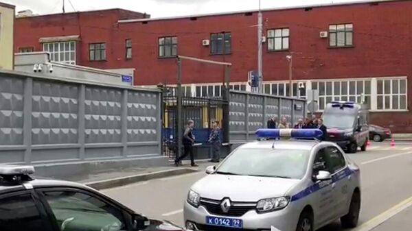 Место нападения на сотрудника СК РФ в Москве
