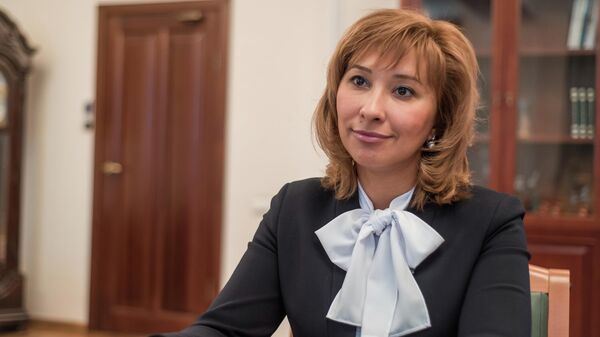 Министр труда, занятости и социальной защиты республики Эльмира Зарипова