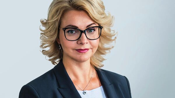 Председатель Правления Новикомбанка Елена Георгиева