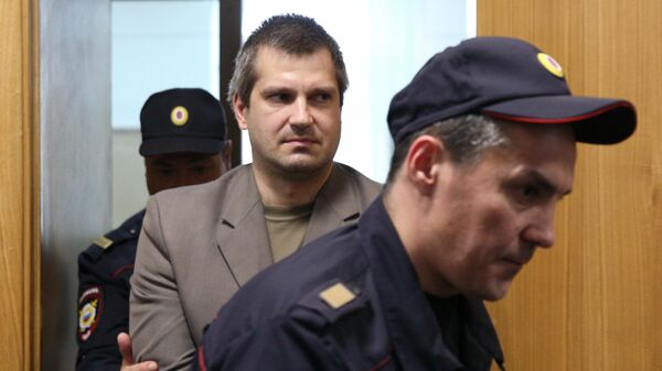 Сергей Григорьев, обвиняемый в нападении на сотрудника Следственного комитета России Владислава Капустина