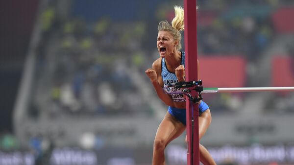 Юлия Левченко на чемпионате мира по легкой атлетике 2019 в Дохе