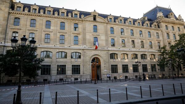 Здание префектуры полиции Парижа, где произошло нападение на сотрудников 3 октября 2019
