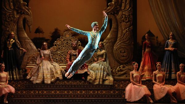 Фрагмент балета Баядерка