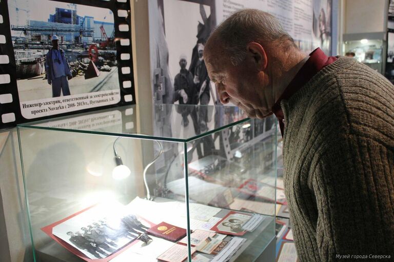 В музее города Северска 