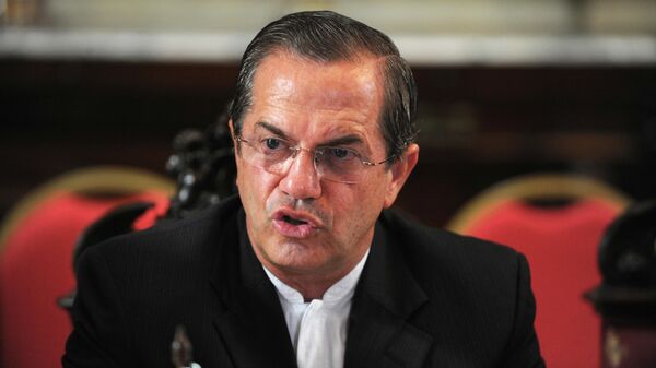 Бывший министр иностранных дел Эквадора Рикардо Патиньо