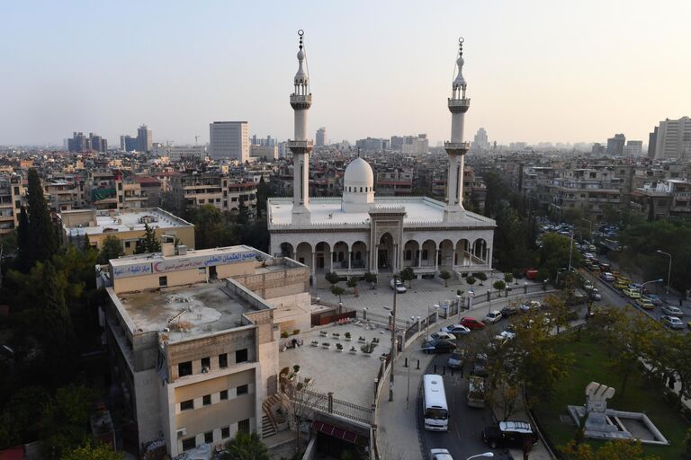 Мечеть в Дамаске Мечеть в Дамаске