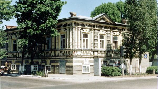 Здание ейского детского дома, воспитанников которого казнили эсэсовцы 9 октября 1942 года
