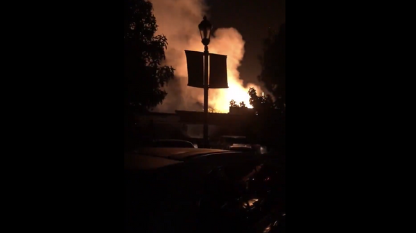 Момент взрыва на Октоберфесте под Лос-Анджелесом попал на видео