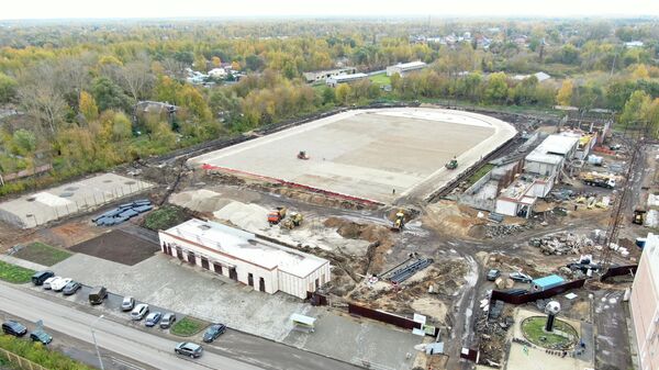 Реконструкция стадиона Знамя Труда