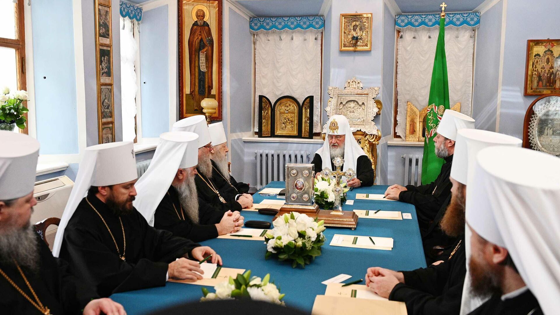 Заседание Священного Синода Русской Православной Церкви - РИА Новости, 1920, 24.04.2025