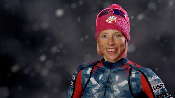 Чемпионка Олимпиады 2018 года в Пхёнчхане американская лыжница Киккан Рэндалл