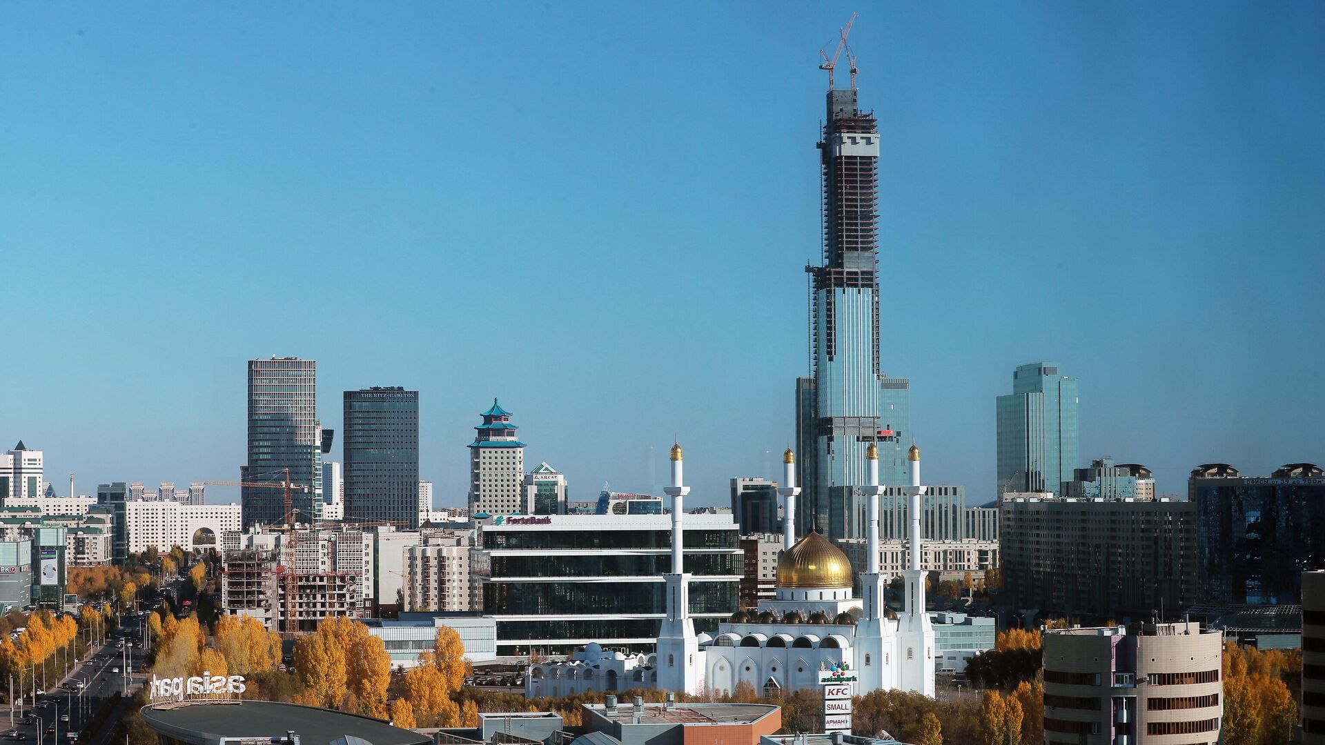 Столица Казахстана Астана - РИА Новости, 1920, 12.10.2022