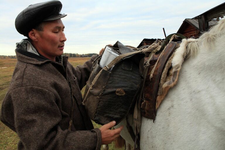 Таежный почтальон Андриян Хромов