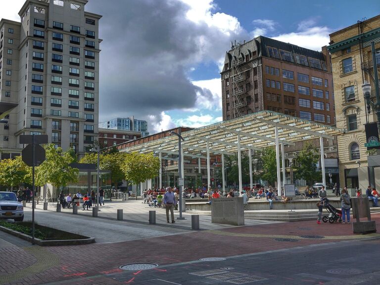 Перекресток в Портленде