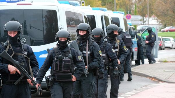 Сотрудники полиции в Германии