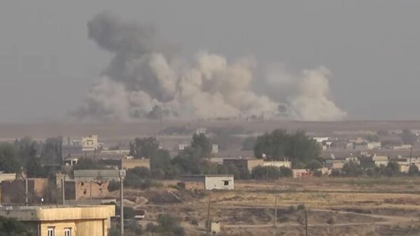 Опубликовано видео ударов турецких войск на севере Сирии