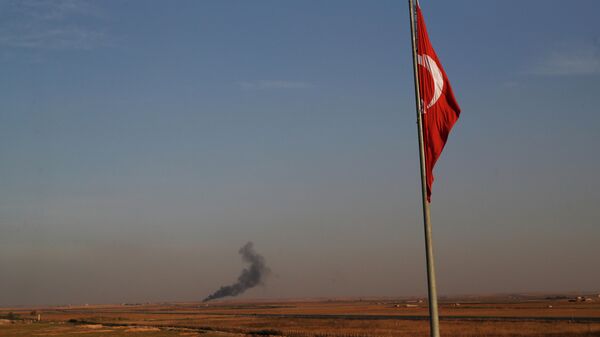 Обстрел сирийской территории турецкими силами