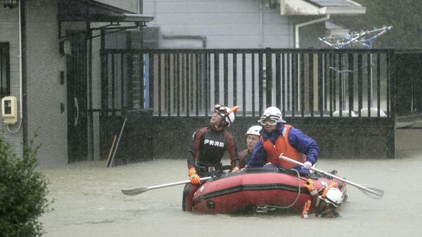 Тайфун Хагибис в Японии. 12 октября 2019