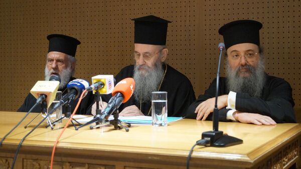 Официальное оглашения итогов Архиерейского Собора Элладской Церкви в Греции
