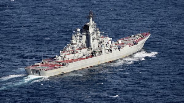 Российский тяжелый атомный ракетный крейсер Петр Великий