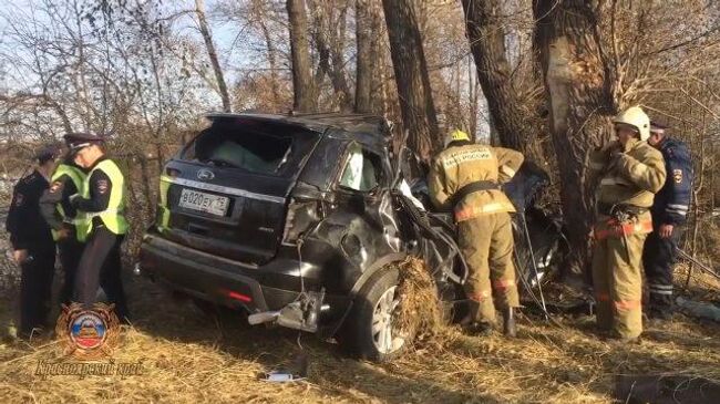 Видео с места ДТП, в котором погиб Николай Булакин