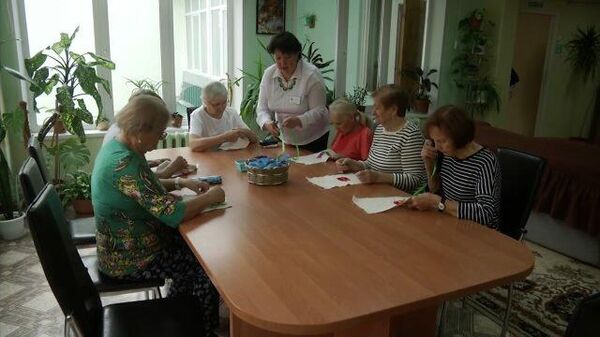 Пенсионеры в Чебоксарах посещают детский сад