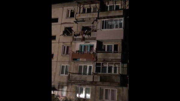 Опубликовано видео с места обрушения жилого дома в Приморье