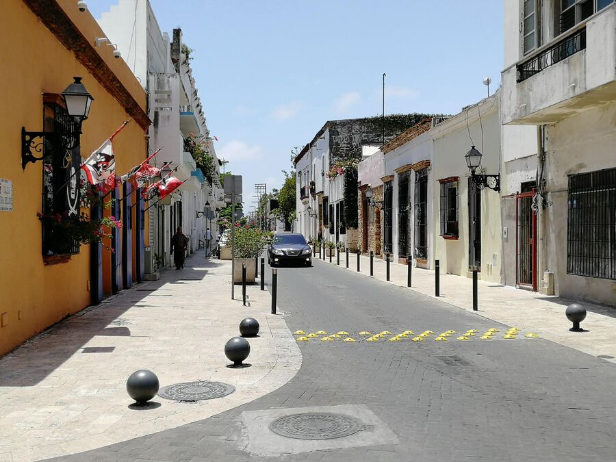 Улица в историческом центре Санто-Доминго