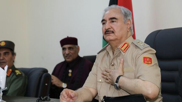 Командующий Ливийской национальной армией маршал Халифа Хафтар