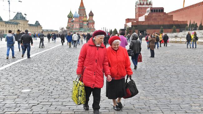 Красная площадь в Москве