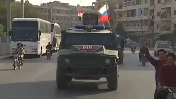 Российская военная полиция в Манбидже
