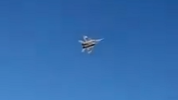 Экстремальное снижение МиГ-29 попало на видео