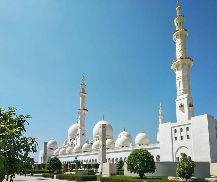 Мечеть шейха Зайда в Абу-Даби, ОАЭ