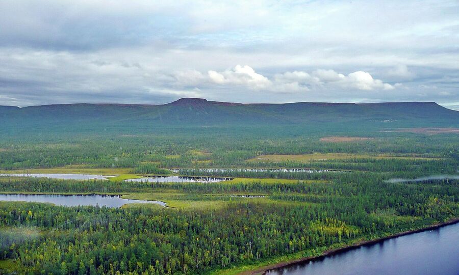 Плато Путорана и река Нижняя Тунгуска