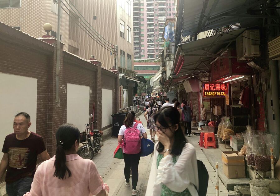 Рынок, Гуанчжоу, Китай