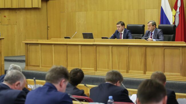 Заседание Воронежской областной думы