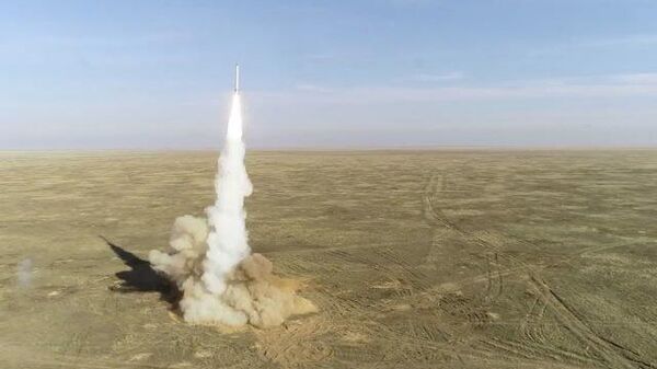 Кадры пуска крылатых ракет ОТРК «Искандер» в рамках СКШУ «Гром-2019»