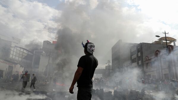Акции протеста в Эквадоре